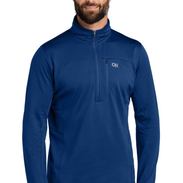 Tech Grid 1/4 Zip Fleece Thumbnail