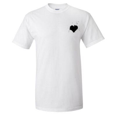 Thug Heart Mafia T-Shirt - Black Heart Design Thumbnail
