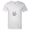 Lightweight Ringspun V-Neck "Soft Feel" T-Shirt Thumbnail
